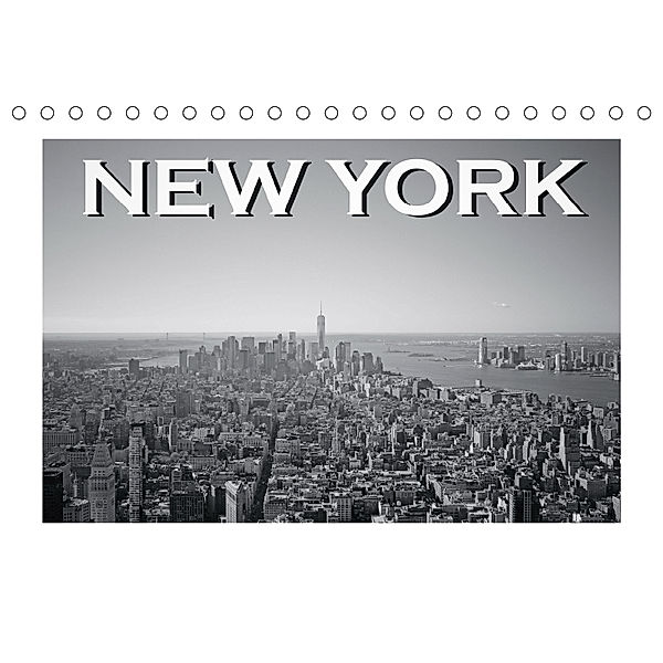 New York in schwarz weiss (Tischkalender 2019 DIN A5 quer), Robert Styppa