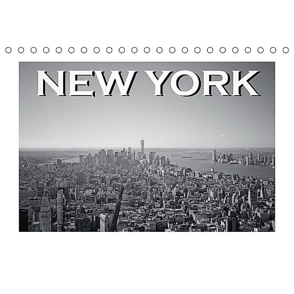 New York in schwarz weiss (Tischkalender 2020 DIN A5 quer), Robert Styppa