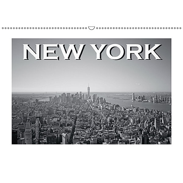 New York in schwarz weiss (Wandkalender 2019 DIN A2 quer), Robert Styppa