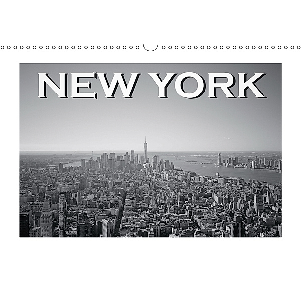 New York in schwarz weiss (Wandkalender 2019 DIN A3 quer), Robert Styppa