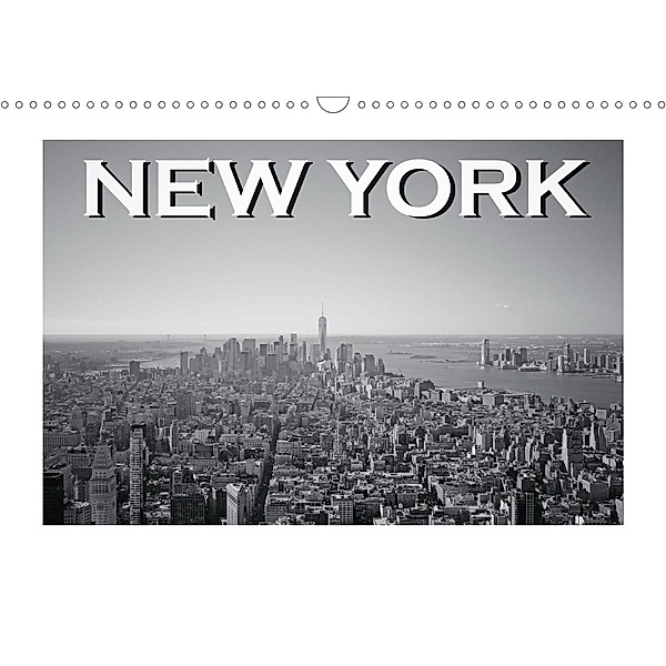 New York in schwarz weiss (Wandkalender 2021 DIN A3 quer), Robert Styppa