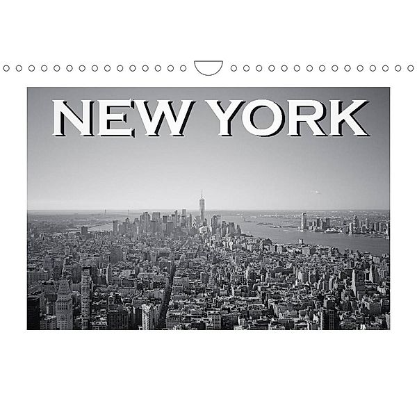 New York in schwarz weiss (Wandkalender 2023 DIN A4 quer), Robert Styppa