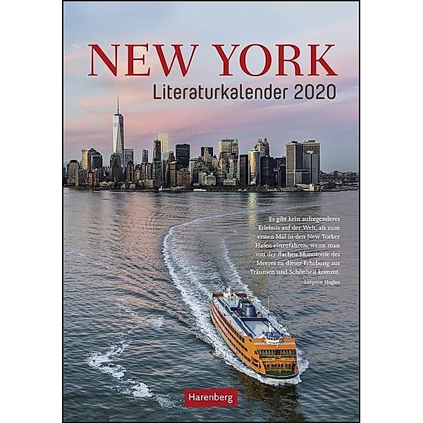 New York Literaturkalender 2020, Maik Groth