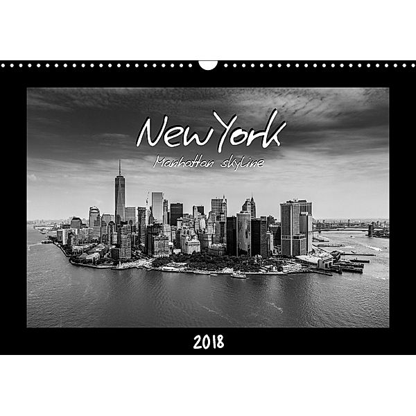 NEW YORK - Manhattan skyline 2018 (Wall Calendar 2018 DIN A3 Landscape), Toby Seifinger