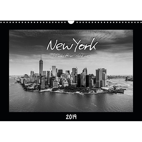 NEW YORK - Manhattan skyline 2019 (Wall Calendar 2019 DIN A3 Landscape), TOBY SEIFINGER