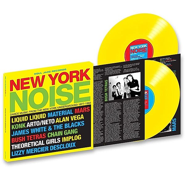 New York Noise - Yellow Colored, Soul Jazz Records