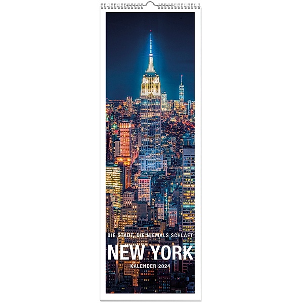 New York Panoramakalender 2024