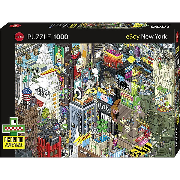 Heye, Heye Puzzle New York Quest (Puzzle), eBoy