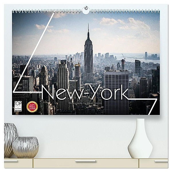 New York Shoots (hochwertiger Premium Wandkalender 2024 DIN A2 quer), Kunstdruck in Hochglanz, Oliver Pinkoss Photostorys