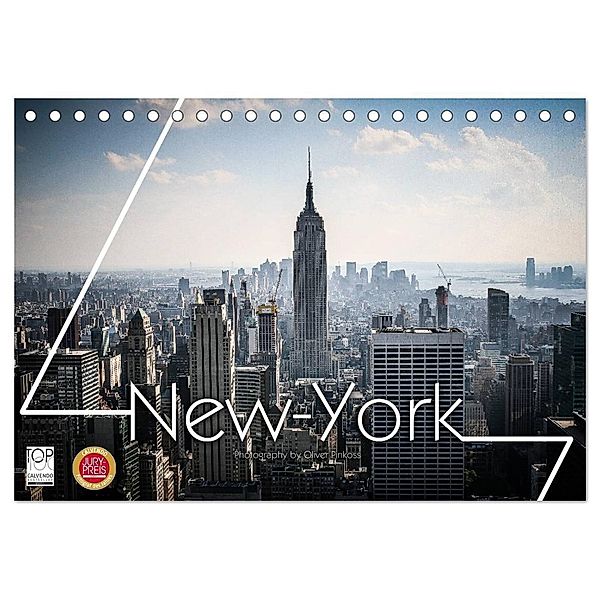 New York Shoots (Tischkalender 2024 DIN A5 quer), CALVENDO Monatskalender, Oliver Pinkoss Photostorys