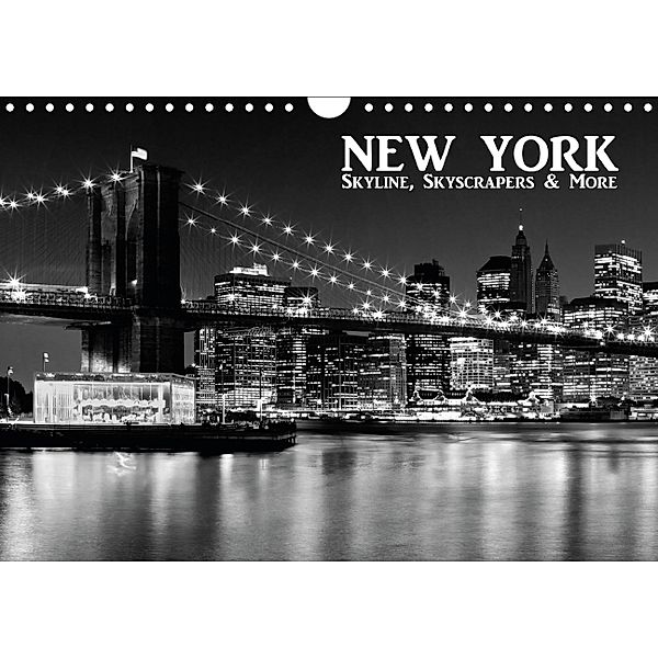 NEW YORK - Skyline, Skyscrapers & More (AT - Version) (Wandkalender 2014 DIN A4 quer), Melanie Viola