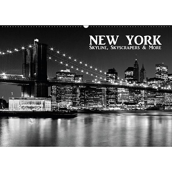 NEW YORK - Skyline, Skyscrapers & More (AT - Version) (Wandkalender 2014 DIN A2 quer), Melanie Viola