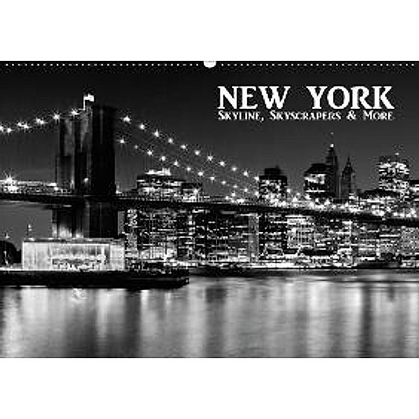 NEW YORK - Skyline, Skyscrapers & More (CH - Version) (Wandkalender 2015 DIN A2 quer), Melanie Viola