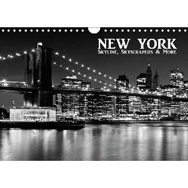 NEW YORK - Skyline, Skyscrapers & More (CH - Version) (Wandkalender 2015 DIN A4 quer), Melanie Viola