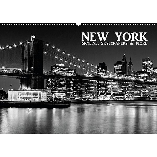 NEW YORK - Skyline, Skyscrapers & More (Wandkalender 2014 DIN A3 quer), Melanie Viola