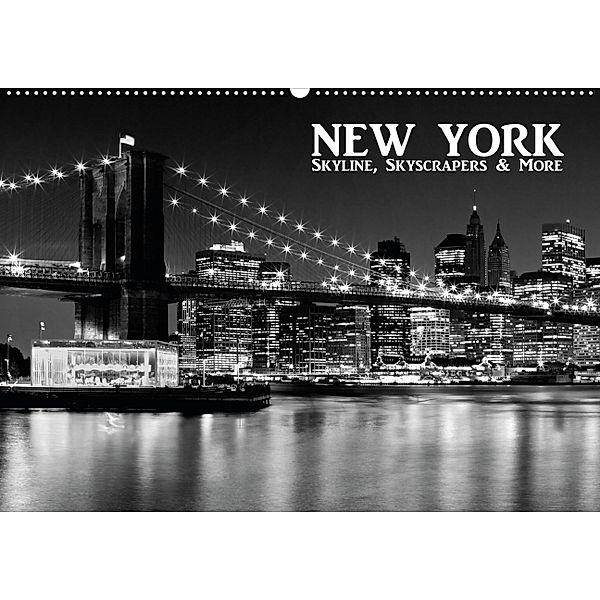 NEW YORK - Skyline, Skyscrapers & More (Wandkalender 2014 DIN A2 quer), Melanie Viola