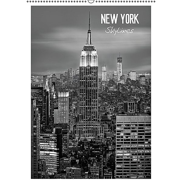 NEW YORK Skylines (CH - Version) (Wandkalender 2014 DIN A2 hoch), Melanie Viola