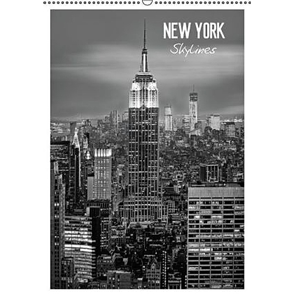 NEW YORK Skylines (Wandkalender 2015 DIN A2 hoch), Melanie Viola