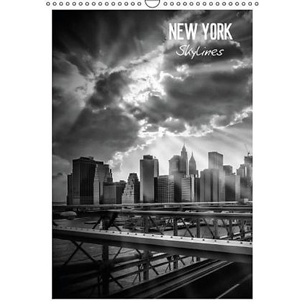 NEW YORK Skylines (Wandkalender 2016 DIN A3 hoch), Melanie Viola