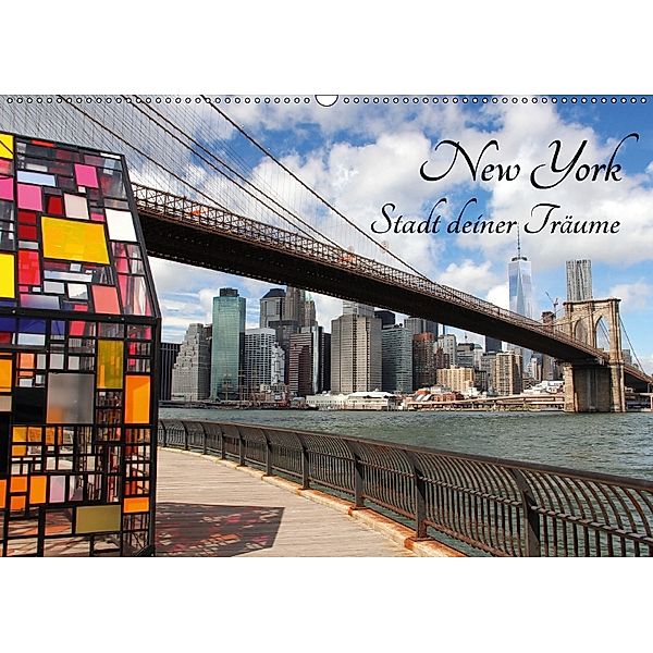 New York - Stadt deiner Träume (Wandkalender 2018 DIN A2 quer), Rabea Albilt