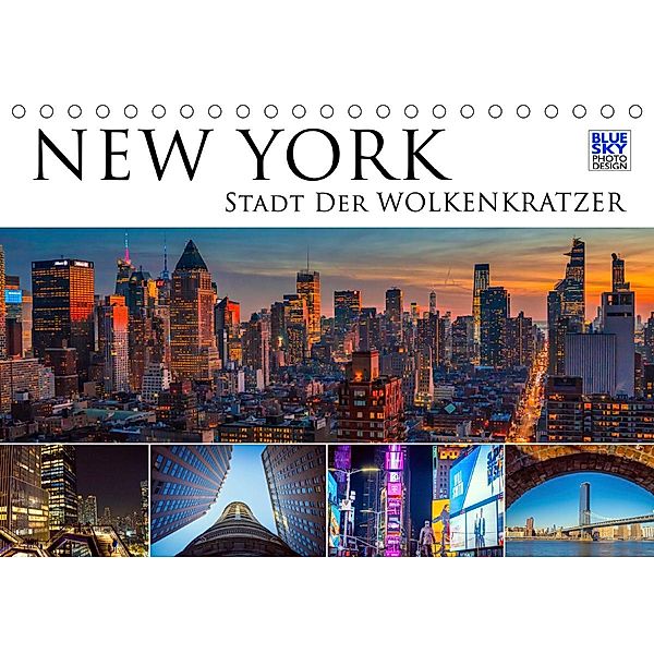 New York - Stadt der Wolkenkratzer (Tischkalender 2021 DIN A5 quer), Marc Feix Photography