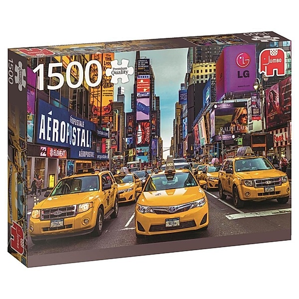 New York Taxis - 1500 Teile Puzzle