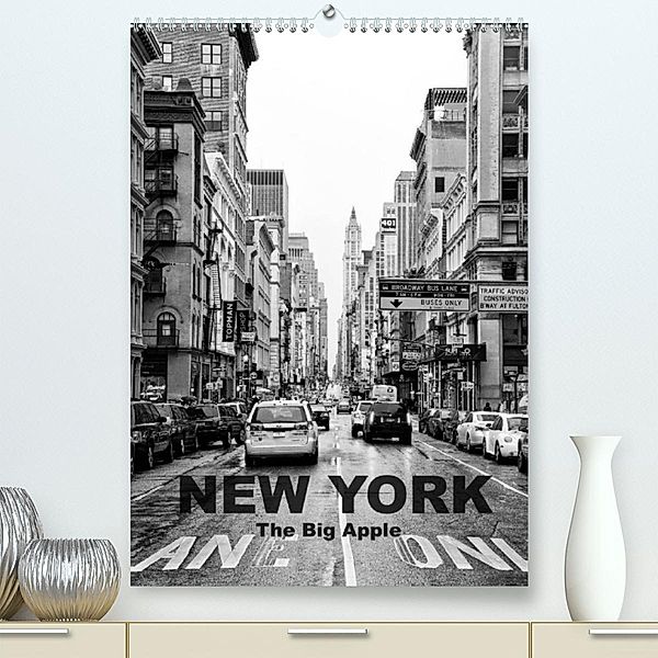 New York - The Big Apple (Premium, hochwertiger DIN A2 Wandkalender 2023, Kunstdruck in Hochglanz), Diana Klar
