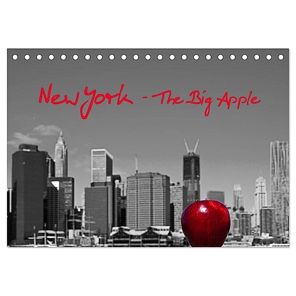 New York - The Big Apple (Tischkalender 2025 DIN A5 quer), CALVENDO Monatskalender, Calvendo, Peter Härlein