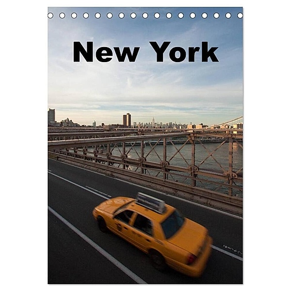 New York (Tischkalender 2024 DIN A5 hoch), CALVENDO Monatskalender, Jeanette Dobrindt