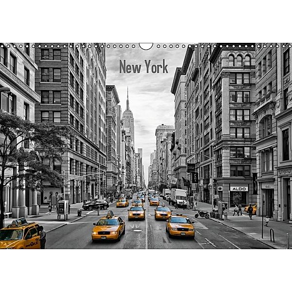 New York (UK-Version) (Wall Calendar 2014 DIN A3 Landscape), Melanie Viola