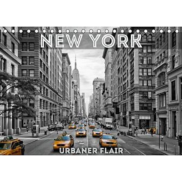 NEW YORK Urbaner Flair (Tischkalender 2016 DIN A5 quer), Melanie Viola
