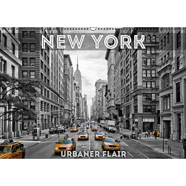 NEW YORK Urbaner Flair (Wandkalender 2016 DIN A2 quer), Melanie Viola