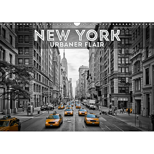 NEW YORK Urbaner Flair (Wandkalender 2019 DIN A3 quer), Melanie Viola