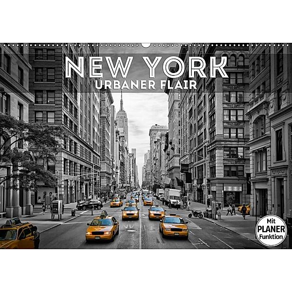NEW YORK Urbaner Flair (Wandkalender 2020 DIN A2 quer), Melanie Viola