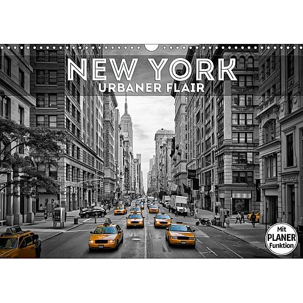 NEW YORK Urbaner Flair (Wandkalender 2021 DIN A3 quer), Melanie Viola