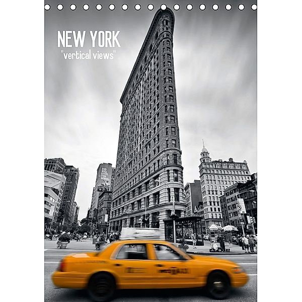 NEW YORK vertical views (AT - Version) (Tischkalender 2014 DIN A5 hoch), Melanie Viola