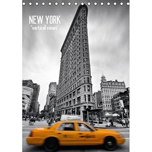 NEW YORK vertical views (CH - Version) (Tischkalender 2015 DIN A5 hoch), Melanie Viola