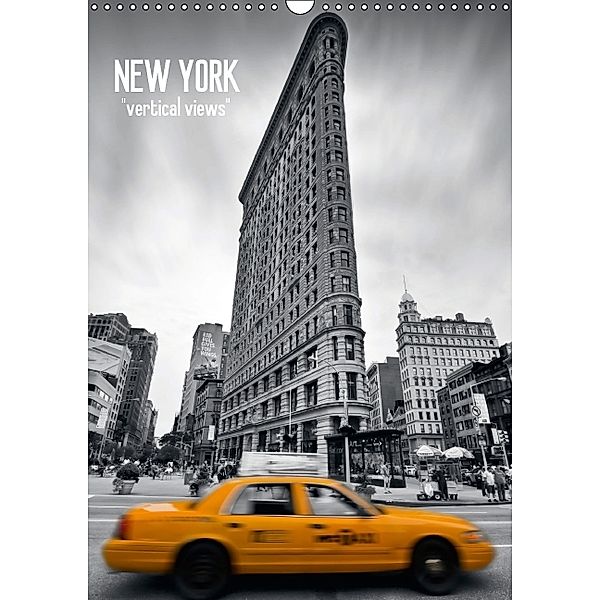 NEW YORK vertical views (CH - Version) (Wandkalender 2014 DIN A3 hoch), Melanie Viola