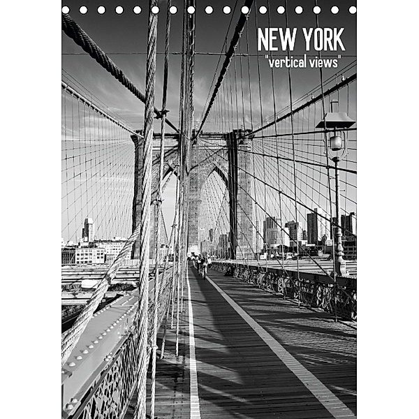 NEW YORK vertical views (FIN - Version) (Table Calendar 2014 DIN A5 Portrait), Melanie Viola