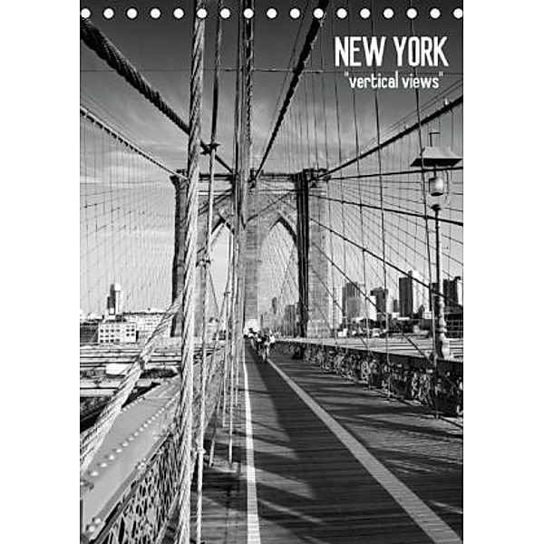 NEW YORK vertical views (NL - Version) (Bureaukalender 2015 DIN A5 horizontaal), Melanie Viola