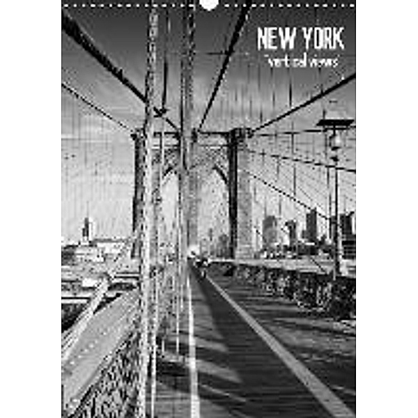 NEW YORK vertical views (NL - Version) (Wandkalender 2015 DIN A3 horizontaal), Melanie Viola