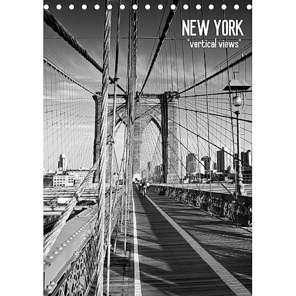 NEW YORK vertical views (S - Version) (Table Calendar 2014 DIN A5 Portrait), Melanie Viola