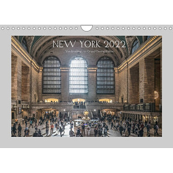 New York - Von Brooklyn zur Grand Central Station (Wandkalender 2022 DIN A4 quer), Michael Ermel