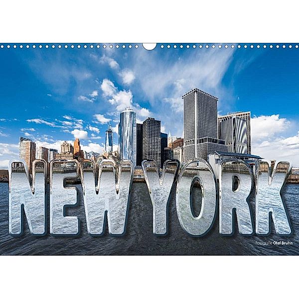 New York (Wandkalender 2023 DIN A3 quer), Olaf Bruhn