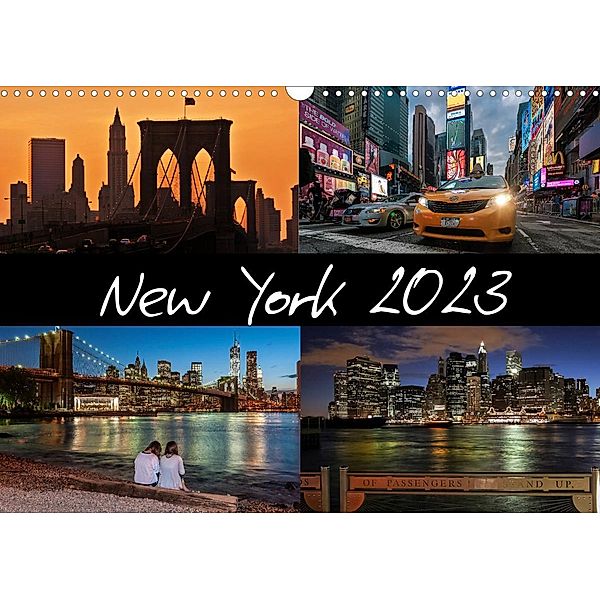 New York (Wandkalender 2023 DIN A3 quer), Kurt Krause