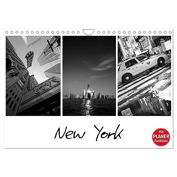 New York (Wandkalender 2024 DIN A4 quer), CALVENDO Monatskalender, Jeanette Dobrindt