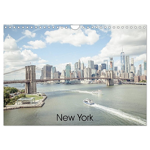 New York (Wandkalender 2024 DIN A4 quer), CALVENDO Monatskalender, Philipp Blaschke