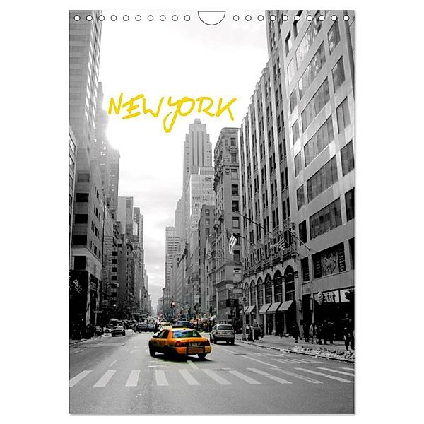 New York (Wandkalender 2025 DIN A4 hoch), CALVENDO Monatskalender, Calvendo, Annina Brun