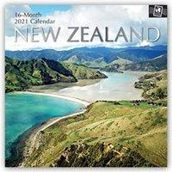 New Zealand - Neuseeland 2021 - 16-Monatskalender, The Gifted Stationery Co. Ltd