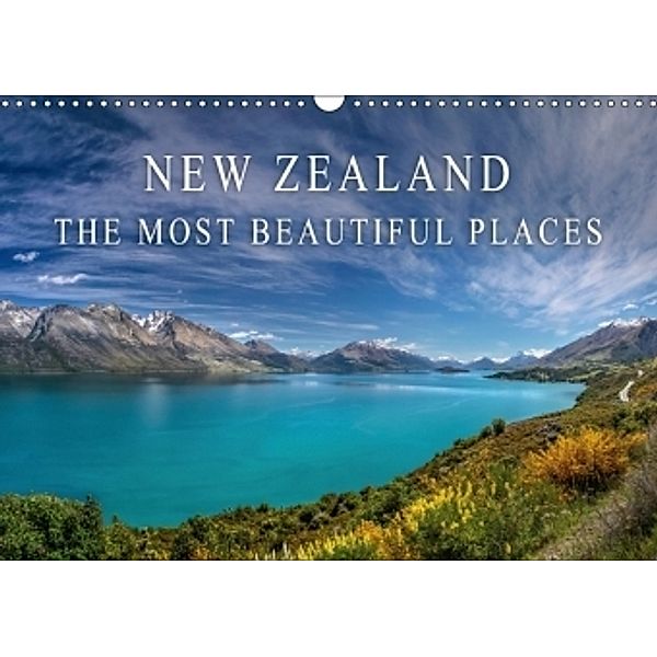 New Zealand - The most beautiful places (Wall Calendar 2017 DIN A3 Landscape), Christian Mueringer